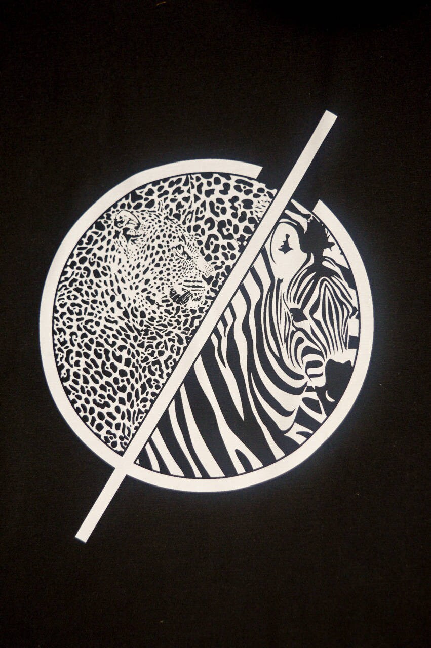 T-Shirt Αnimal Yin Yang