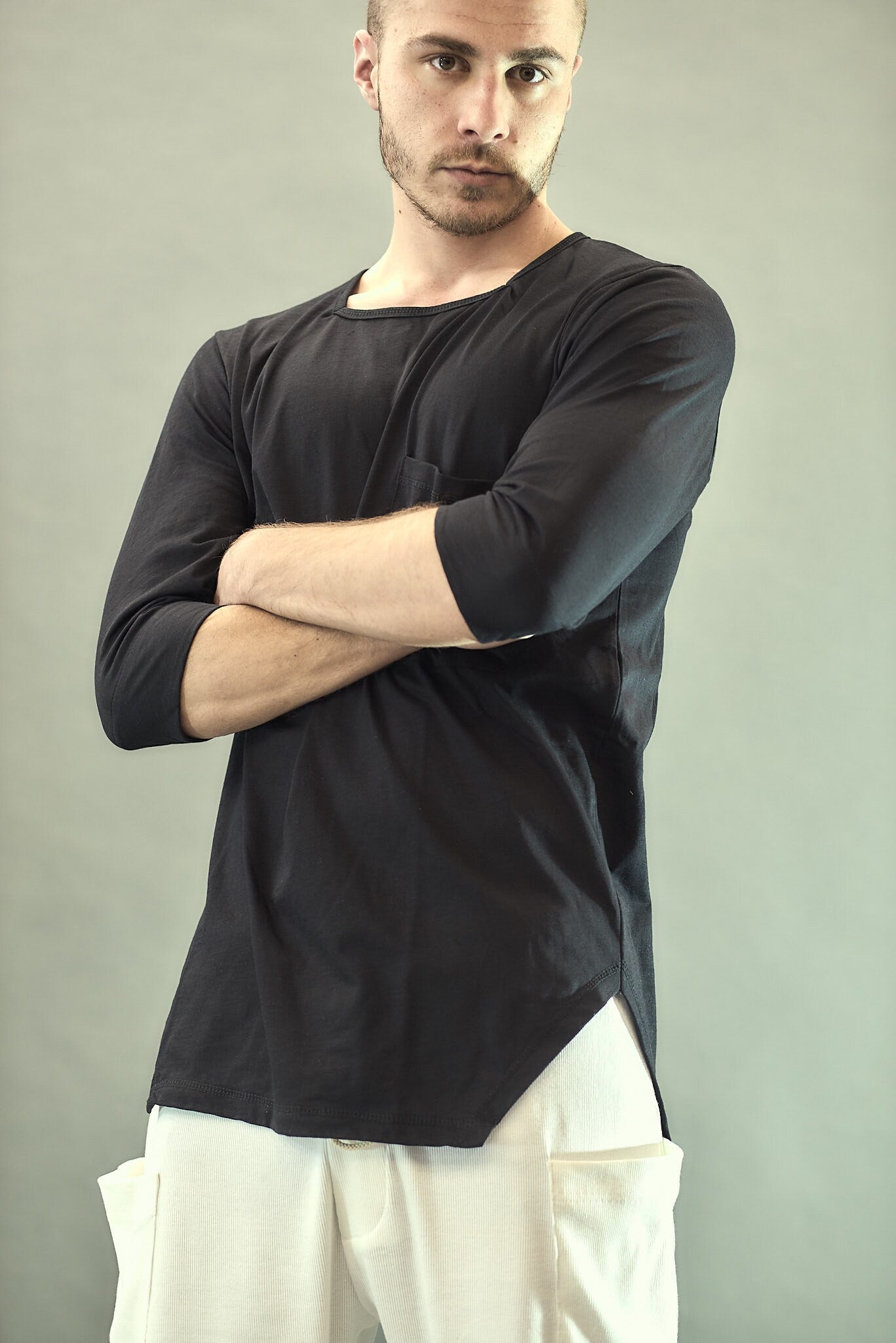 Cloudcity square neck with pocket