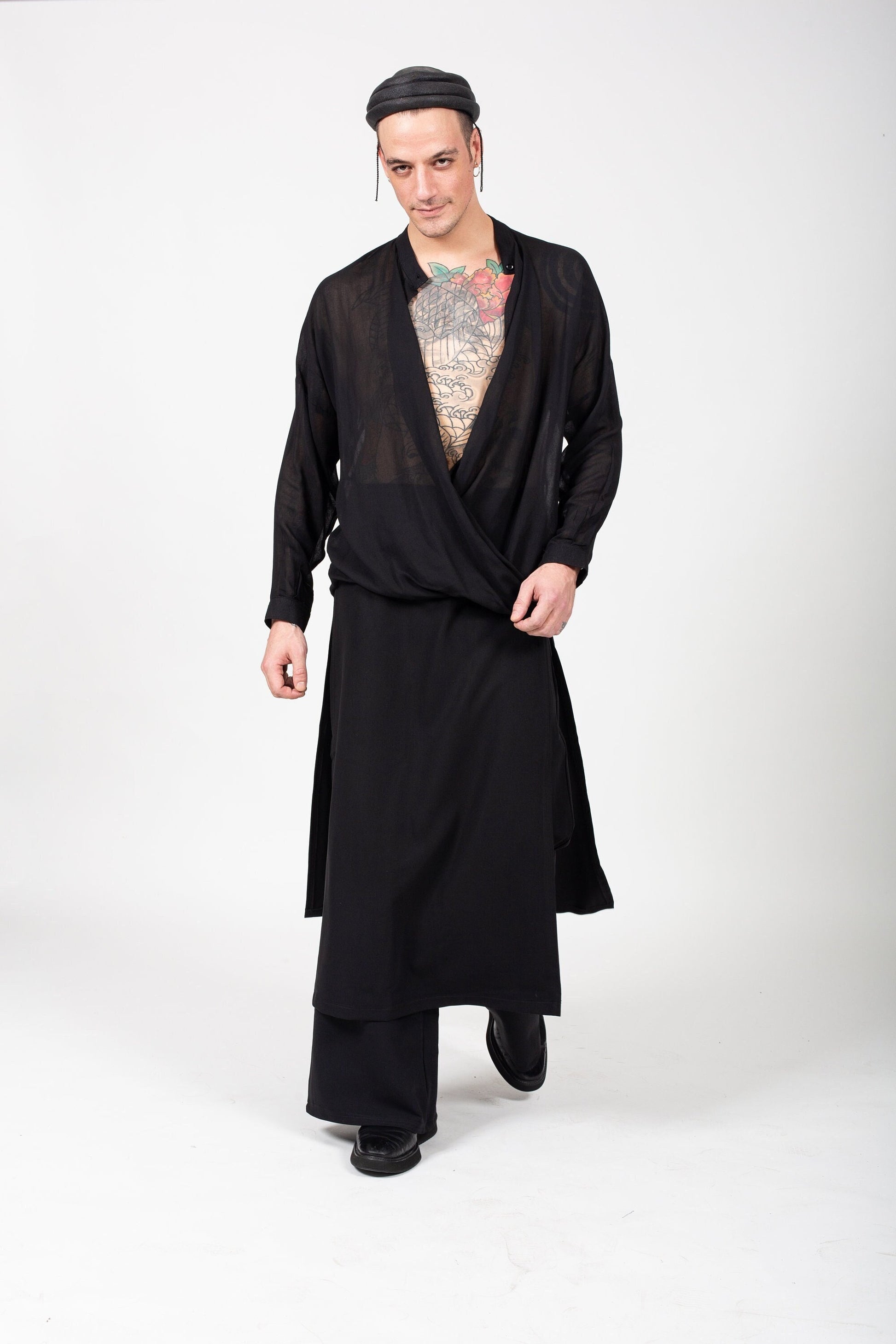 Zero double breasted shirt