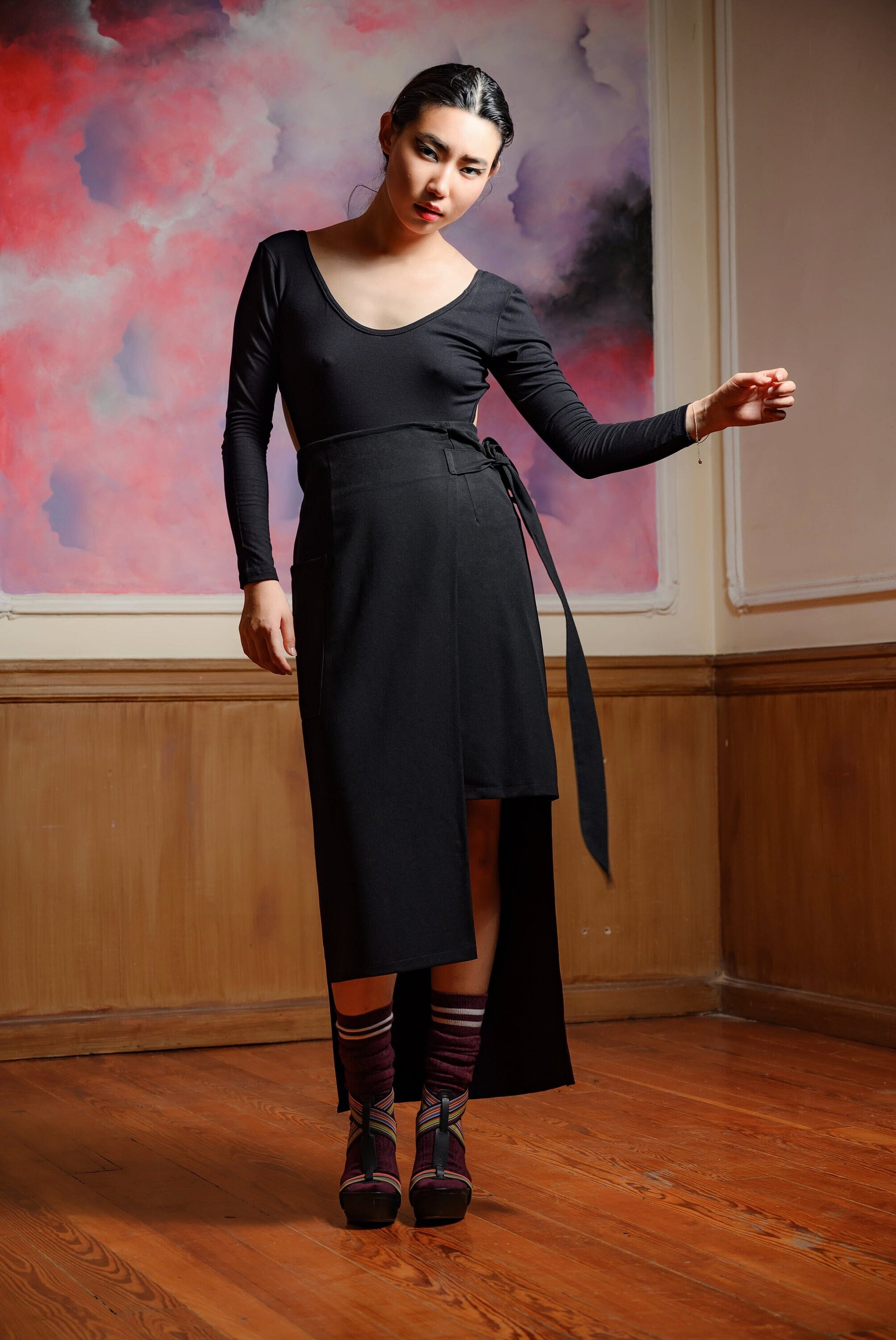 Cloudcity 3 level krouaze skirt