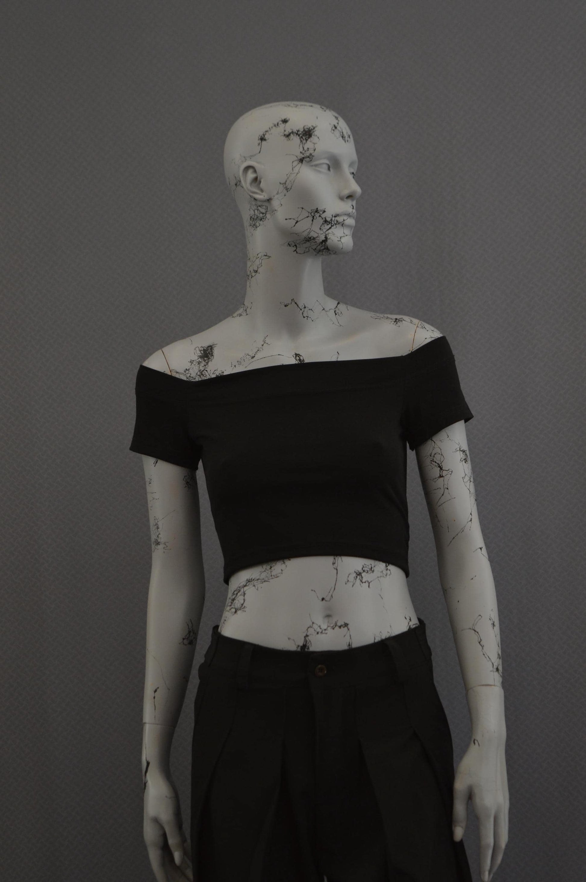 Urban Soho Low Shoulder Crop Top