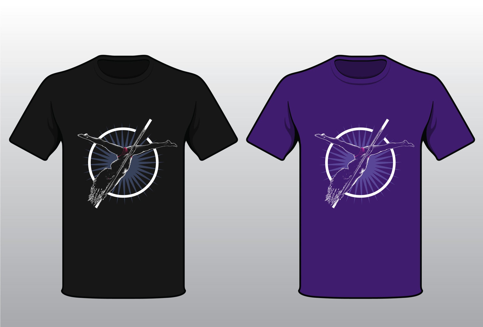 T-Shirt higher Polldancing attitude