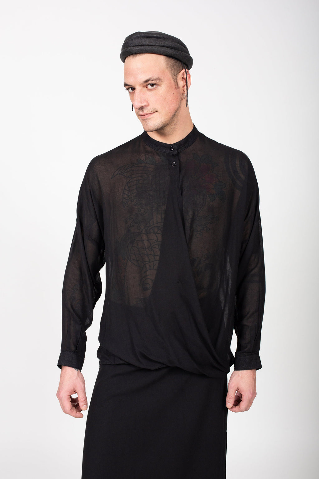 Zero double breasted shirt