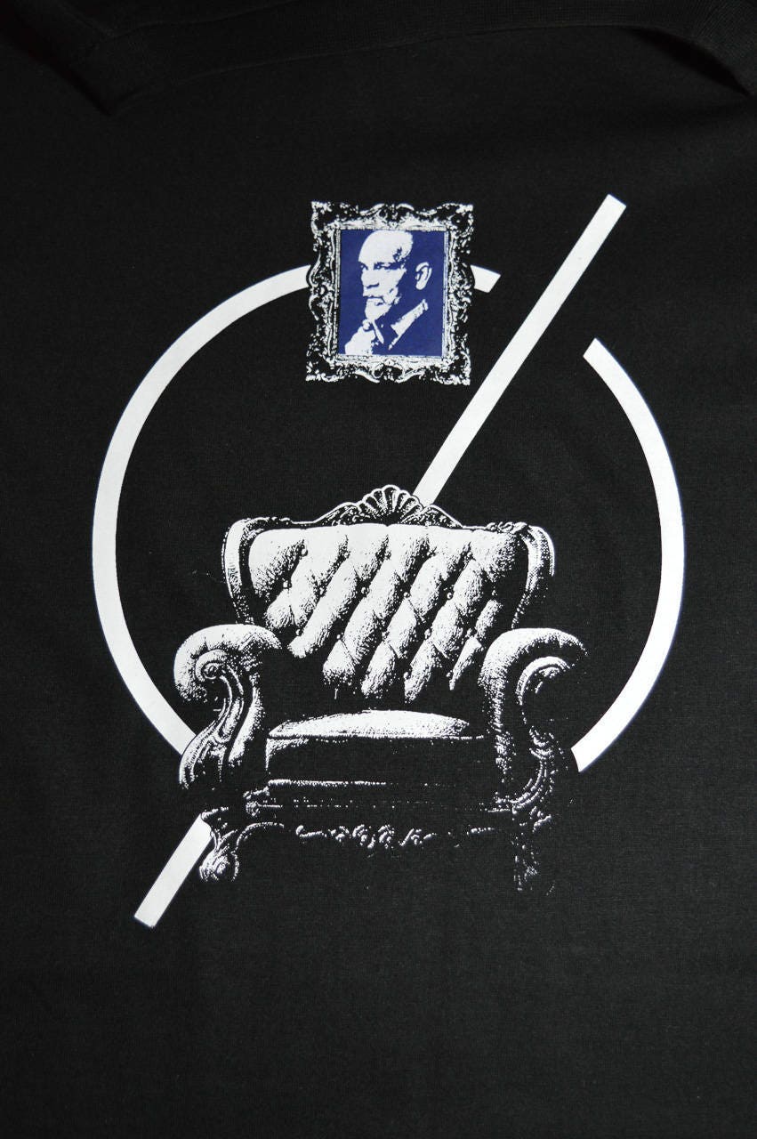 T-Shirt Freud chair against Μalcovich"s brain