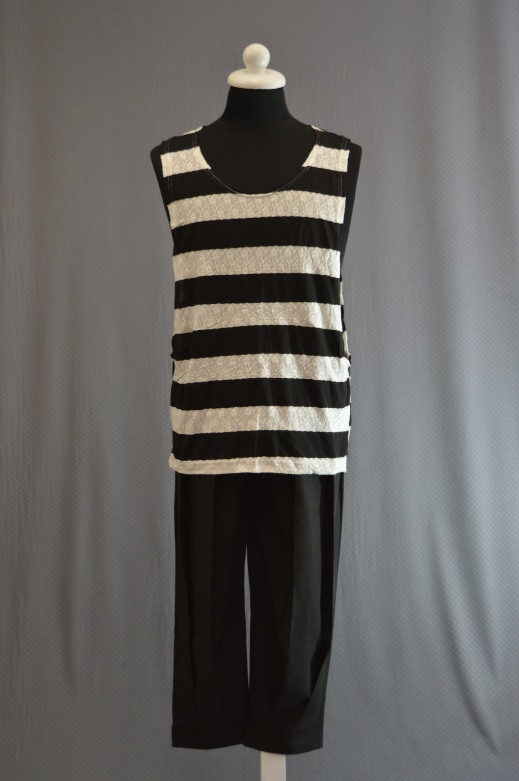 Soho stripes open side top