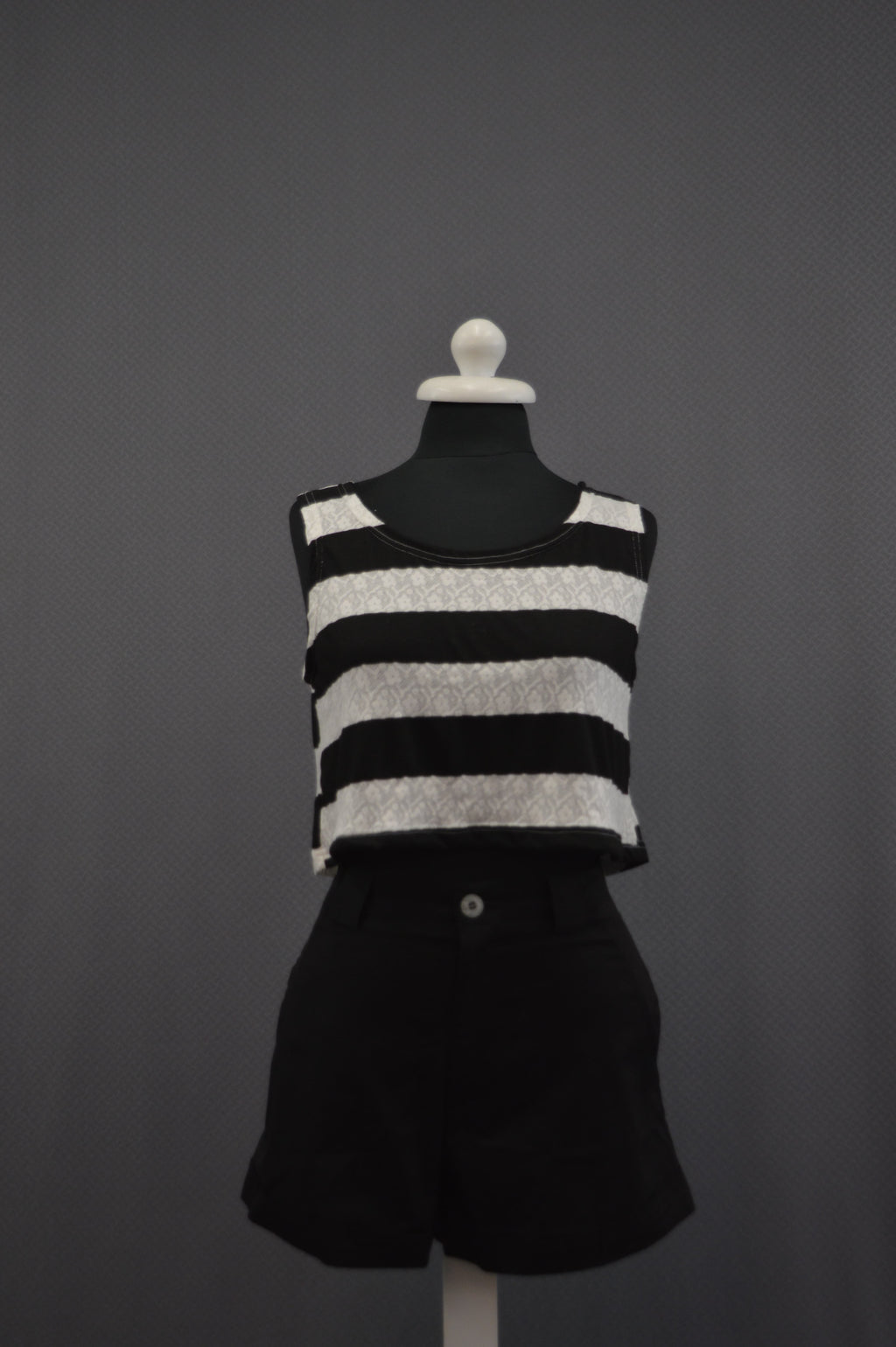Soho Stripes Crop Top