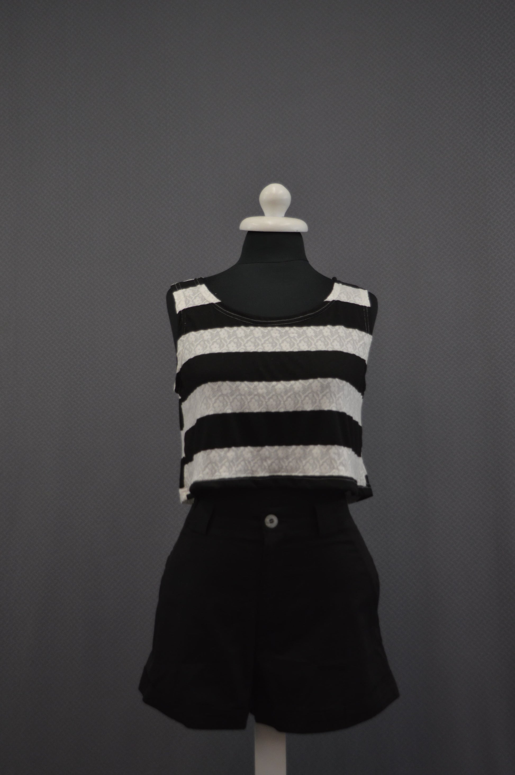 Soho Stripes Crop Top