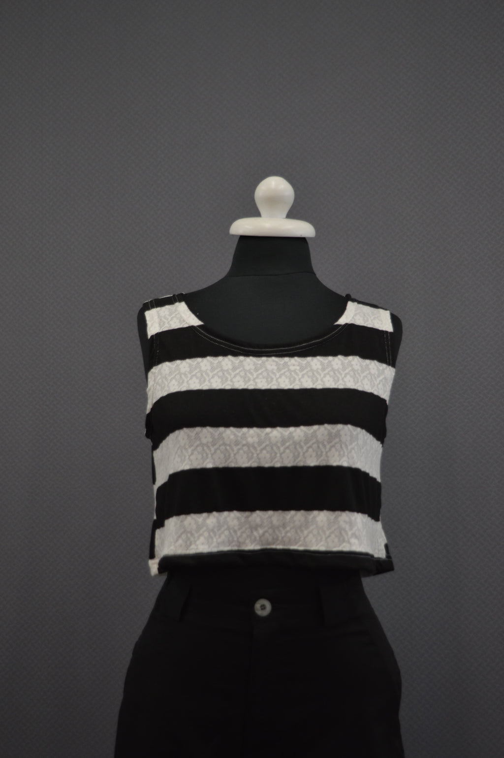 Soho Stripes Crop Top