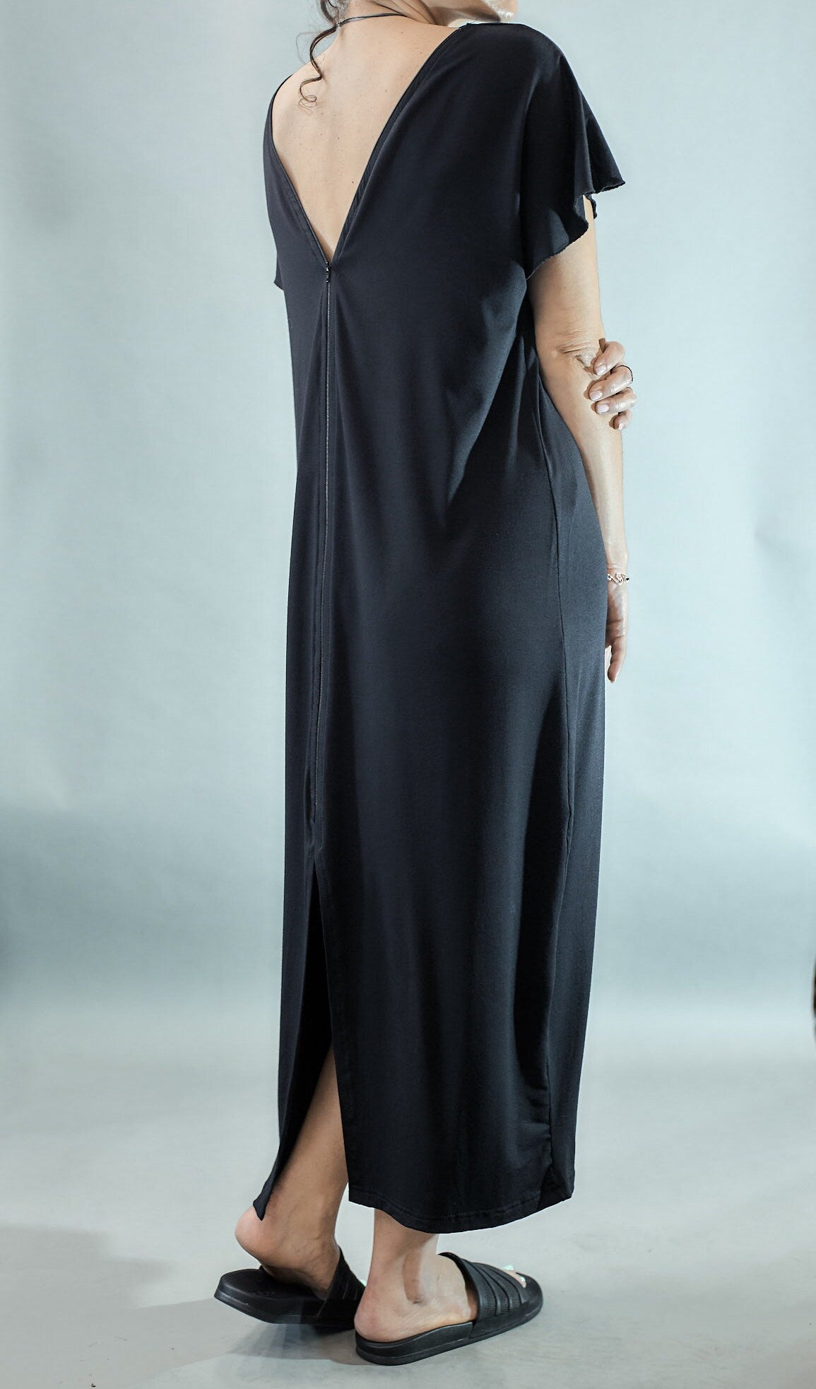 新品未使用　BACK OPEN PEARL VELOUR DRESS ブラック ZARA BNWT SHIMMERY VELVET DRESS ALL SIZES REF. BLACK | 0387/157 | eBay
