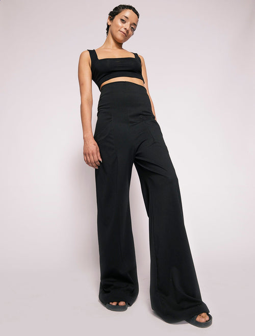 Osaka extra high waist trousers