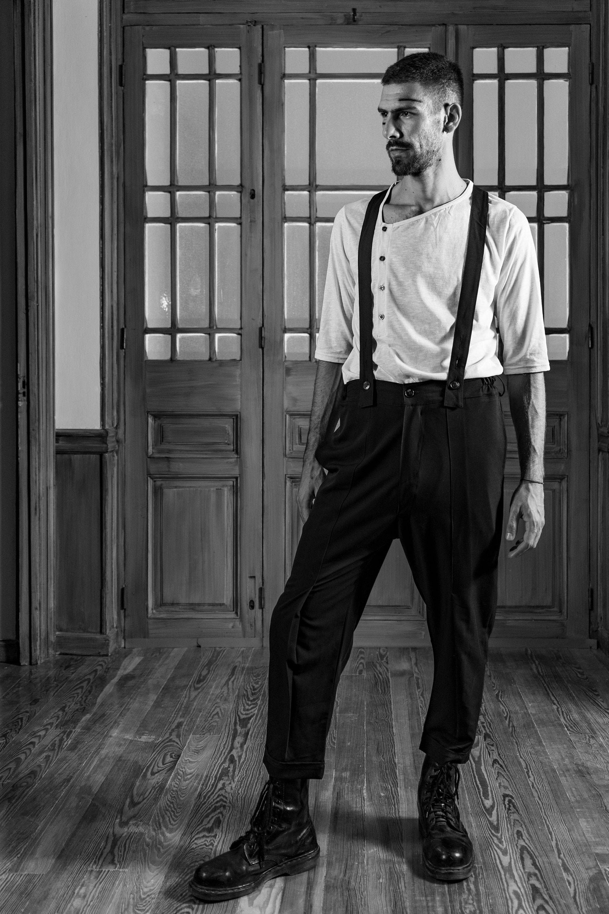 Piccadilly zx8 suspender trousers